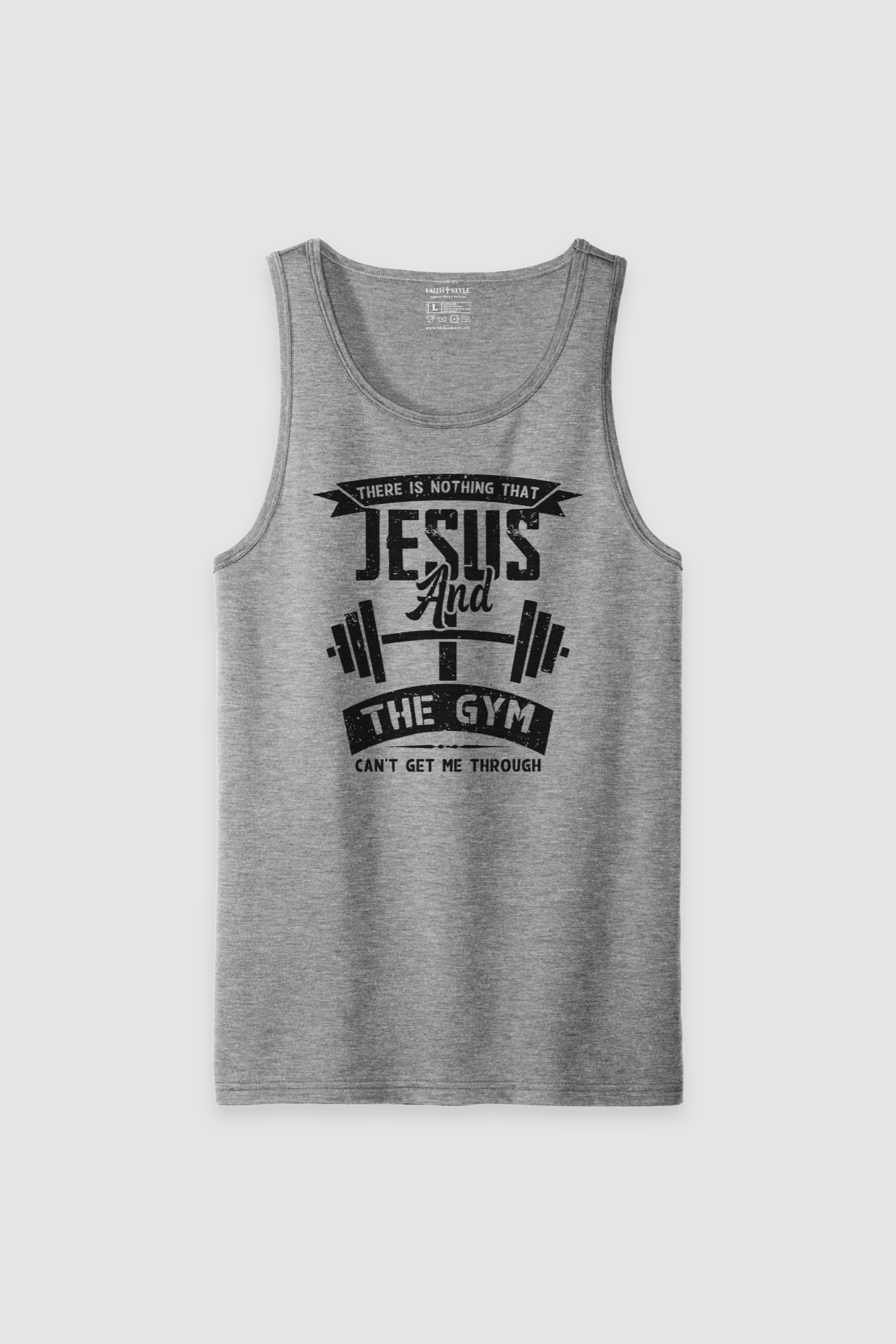 Tank Top Jesus and the Gym