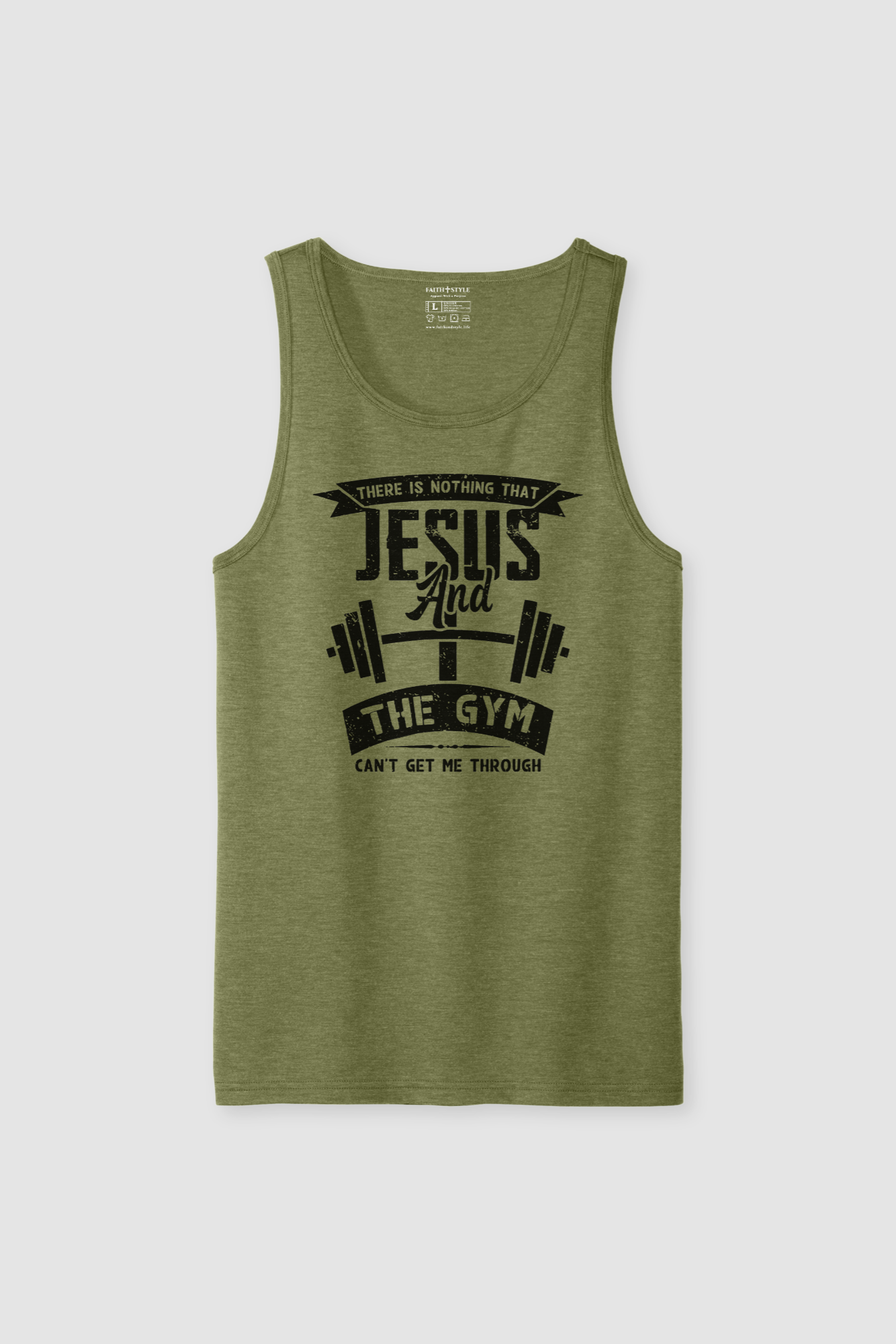 Tank Top Jesus and the Gym