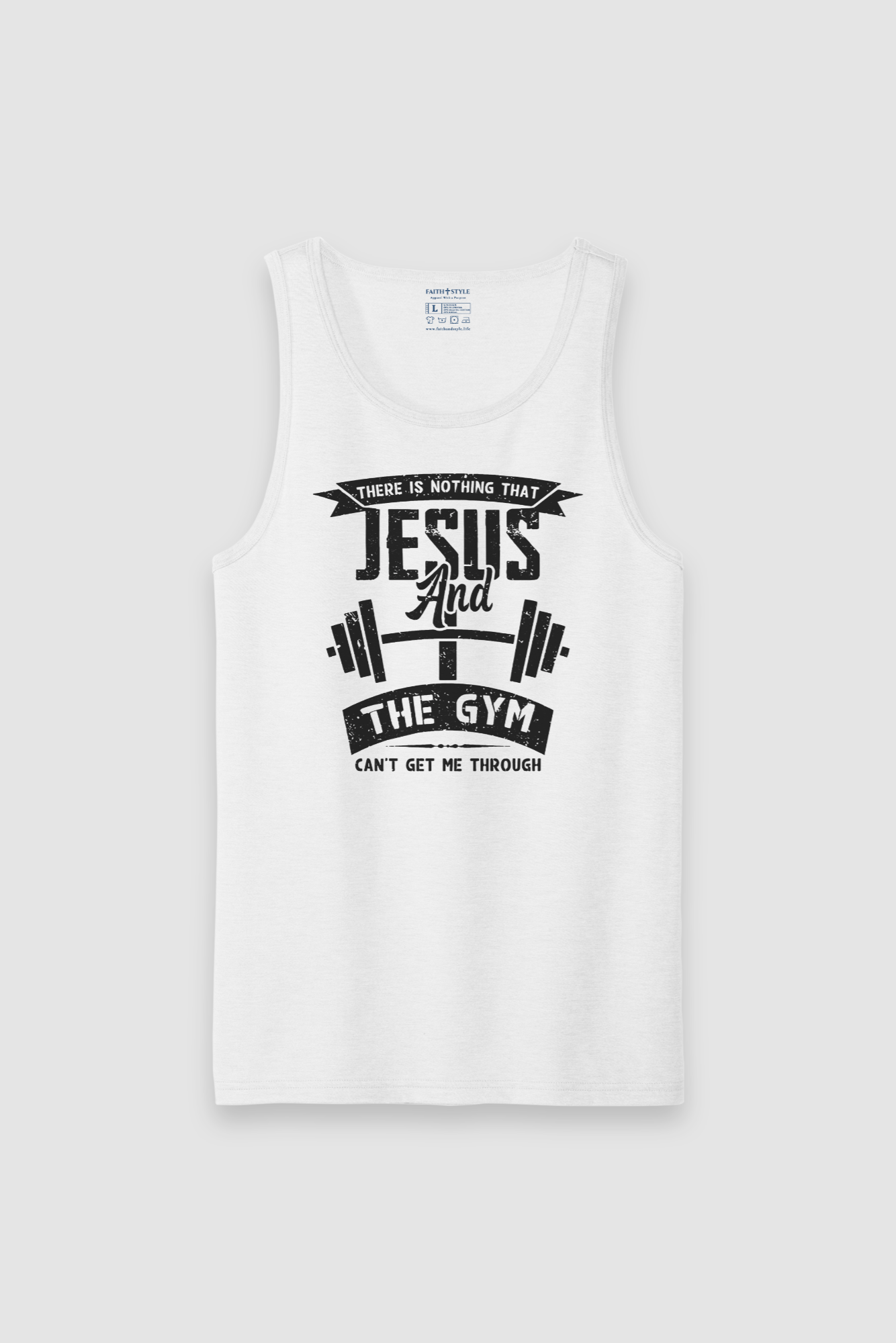 Tank Top Jesus and the Gym