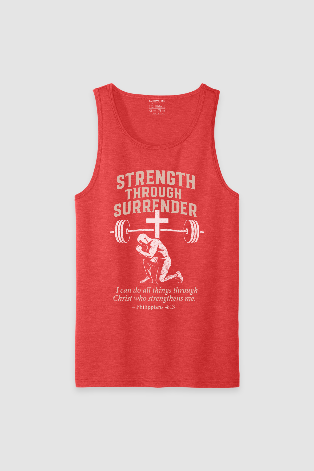 Tank Top Strength through Surrender