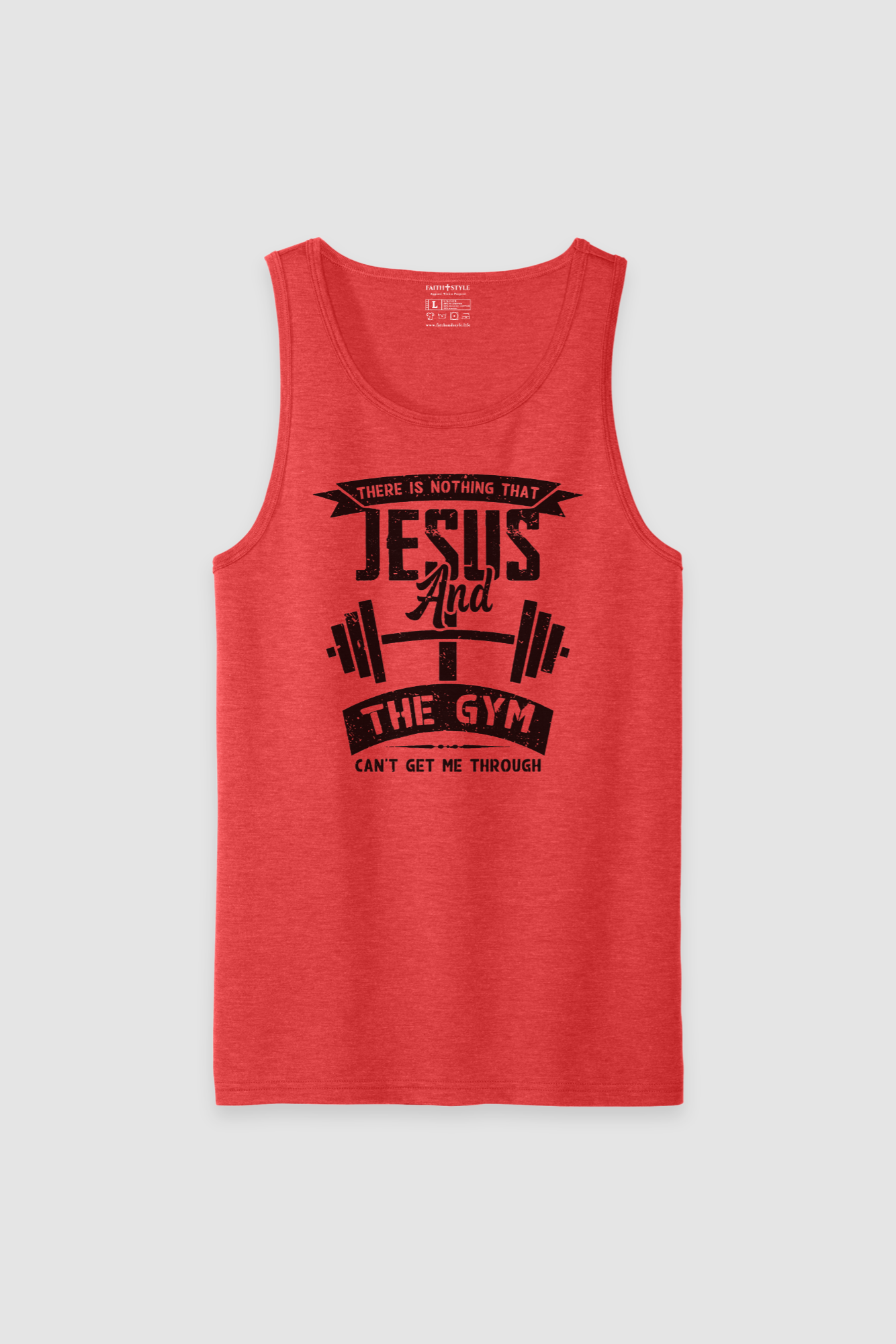 Tank Top Jesus and the Gym