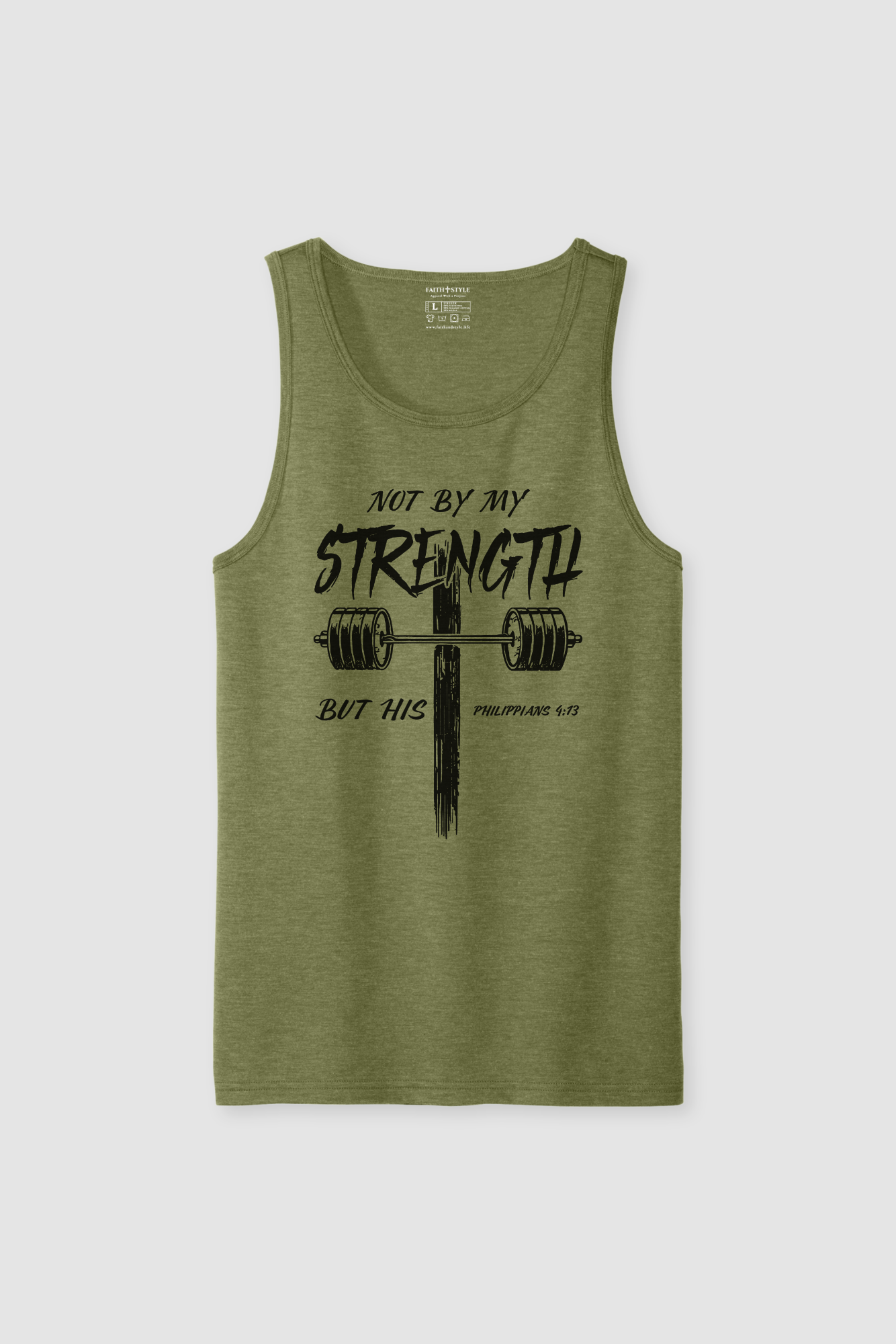 Tank Top Not by My Strength