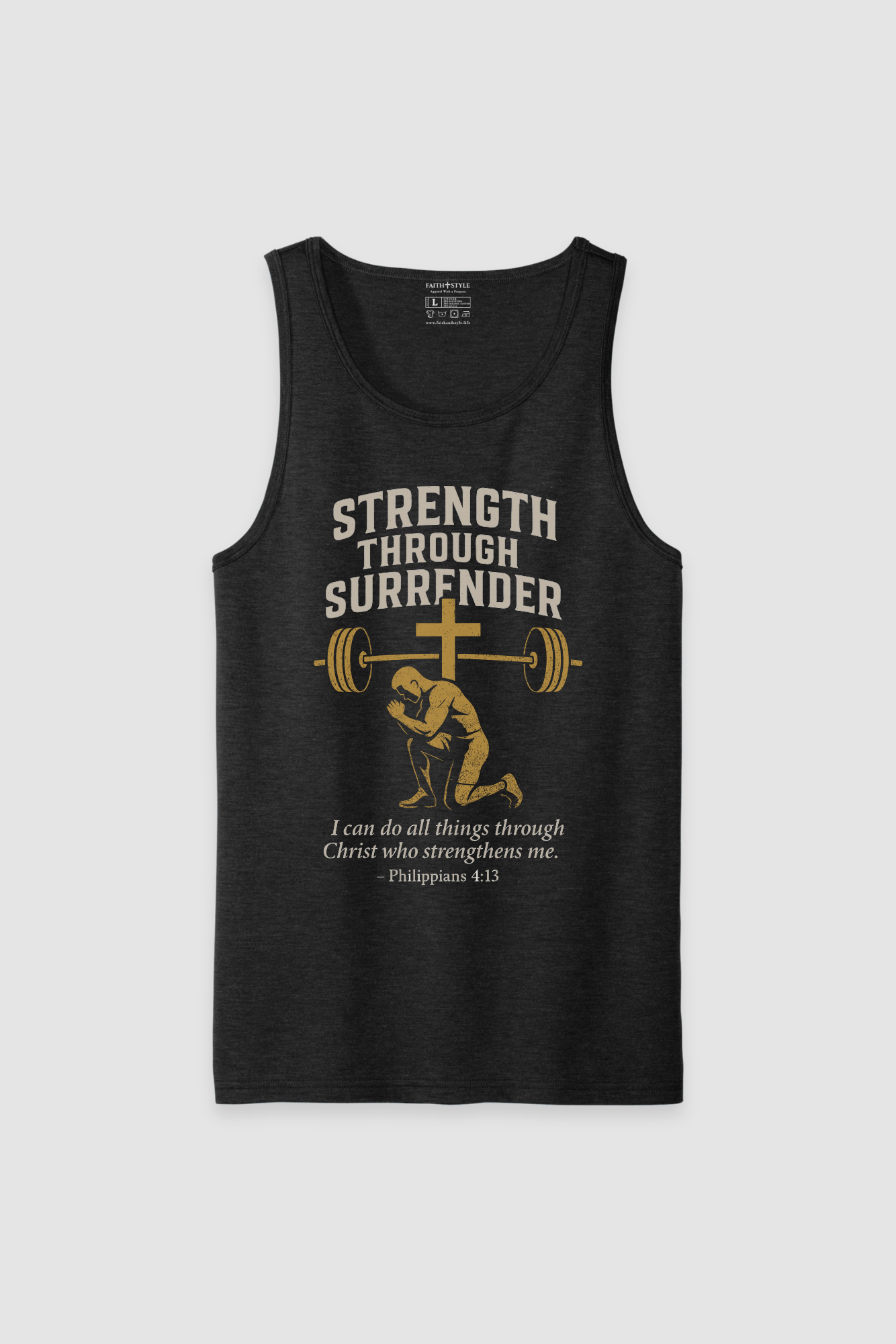 Tank Top Strength through Surrender