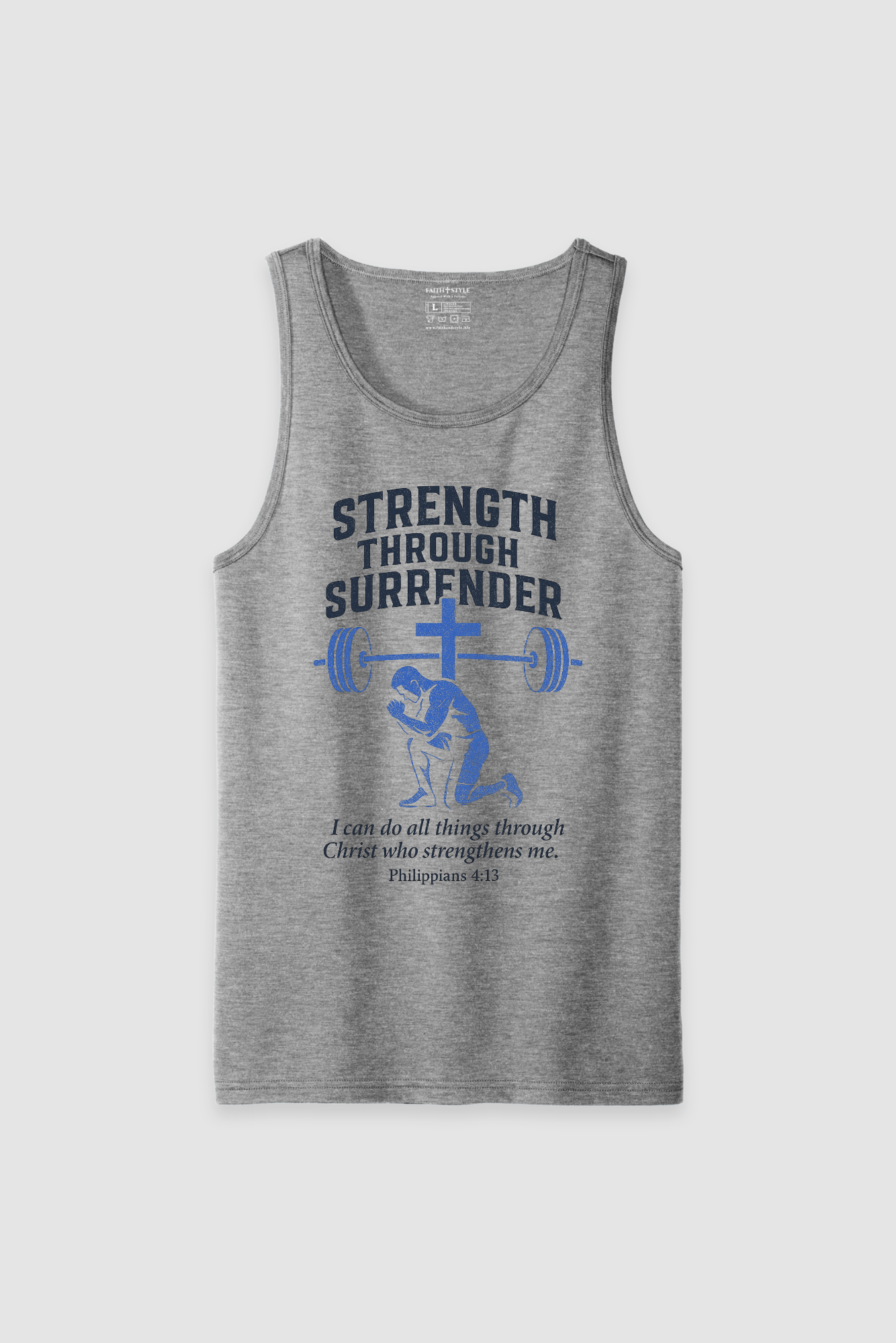 Tank Top Strength through Surrender