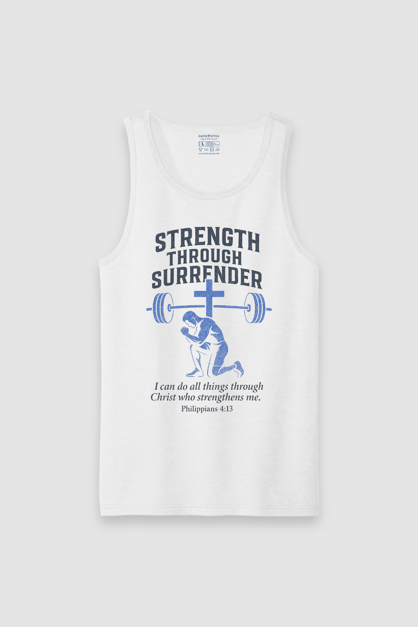 Tank Top Strength through Surrender