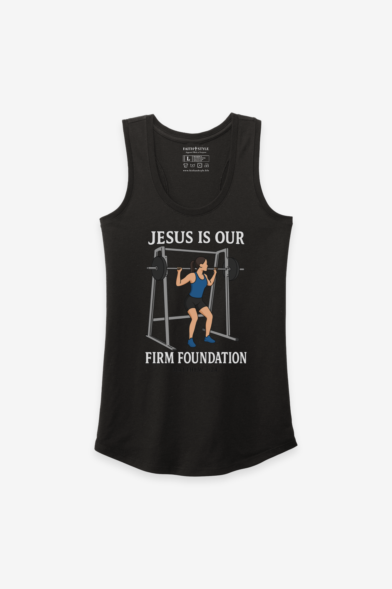 Womens Tank Top-Firm Foundation