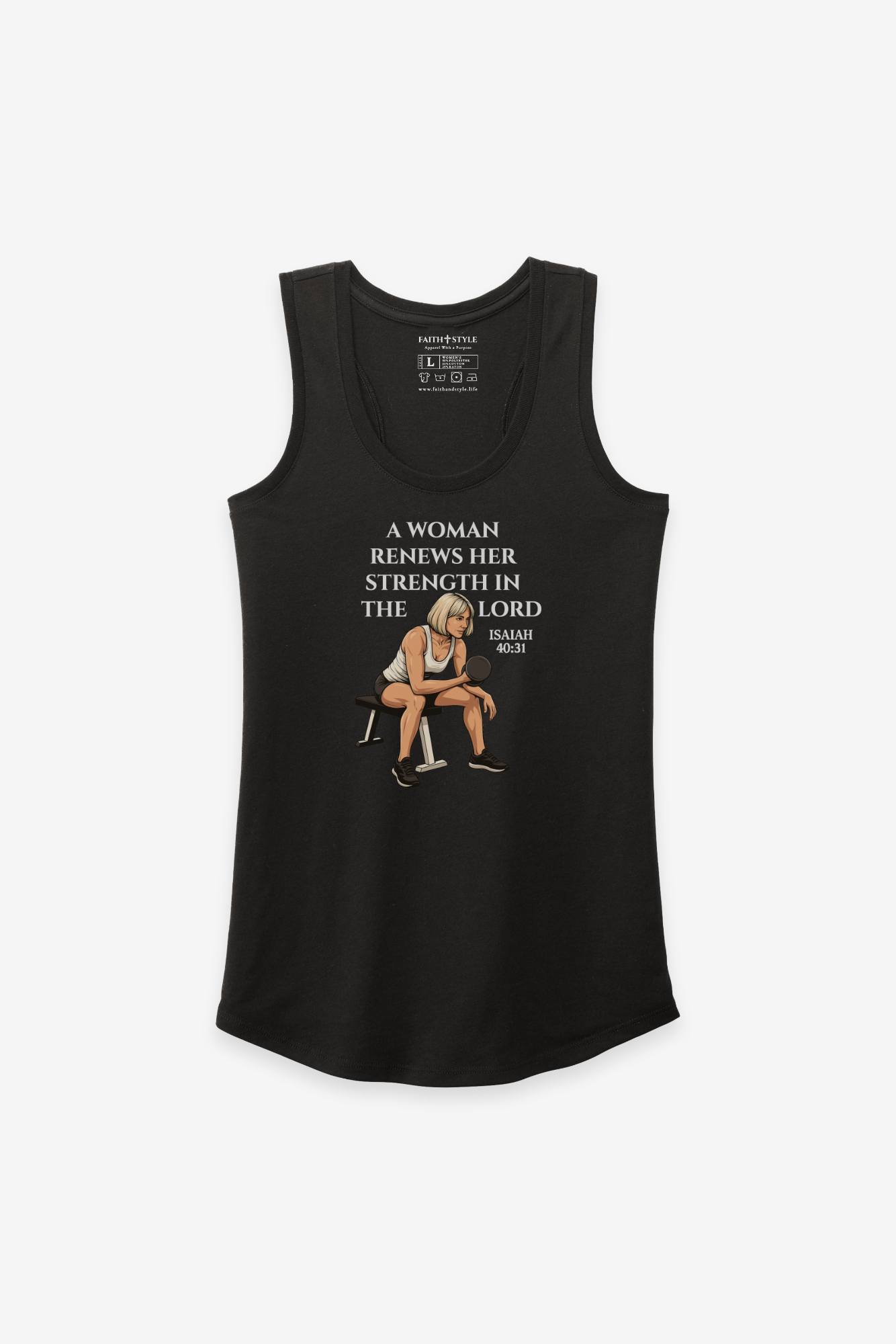 Women Tank Top - Renews her Strength
